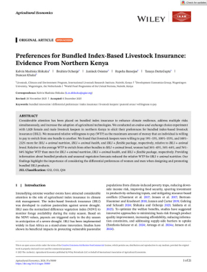 Agricultural Economics - 2026 - Shikuku - Preferences for Bundled Index‐Based Livestock Insurance Evidence From Northern.pdf.jpg Agricultural Economics - 2026 - Shikuku - Preferences for Bundled Index‐Based Livestock Insurance Evidence From Northern.pdf.jpg