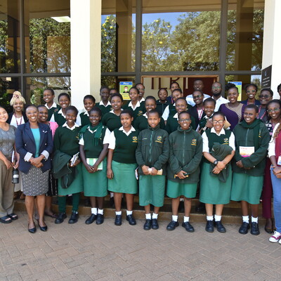 The Capacity Development Unit celebrates International Day of Women and Girls in Science with visit from secondary school 