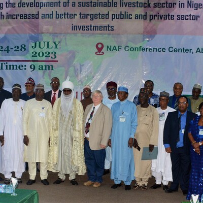 Selected participants at the N-LMP launch (photo credit: ILRI/Onifade Folusho )