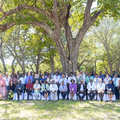 Participants at the February 2024 environment and ecosystem workshop in Hwange, Zimbabwe 