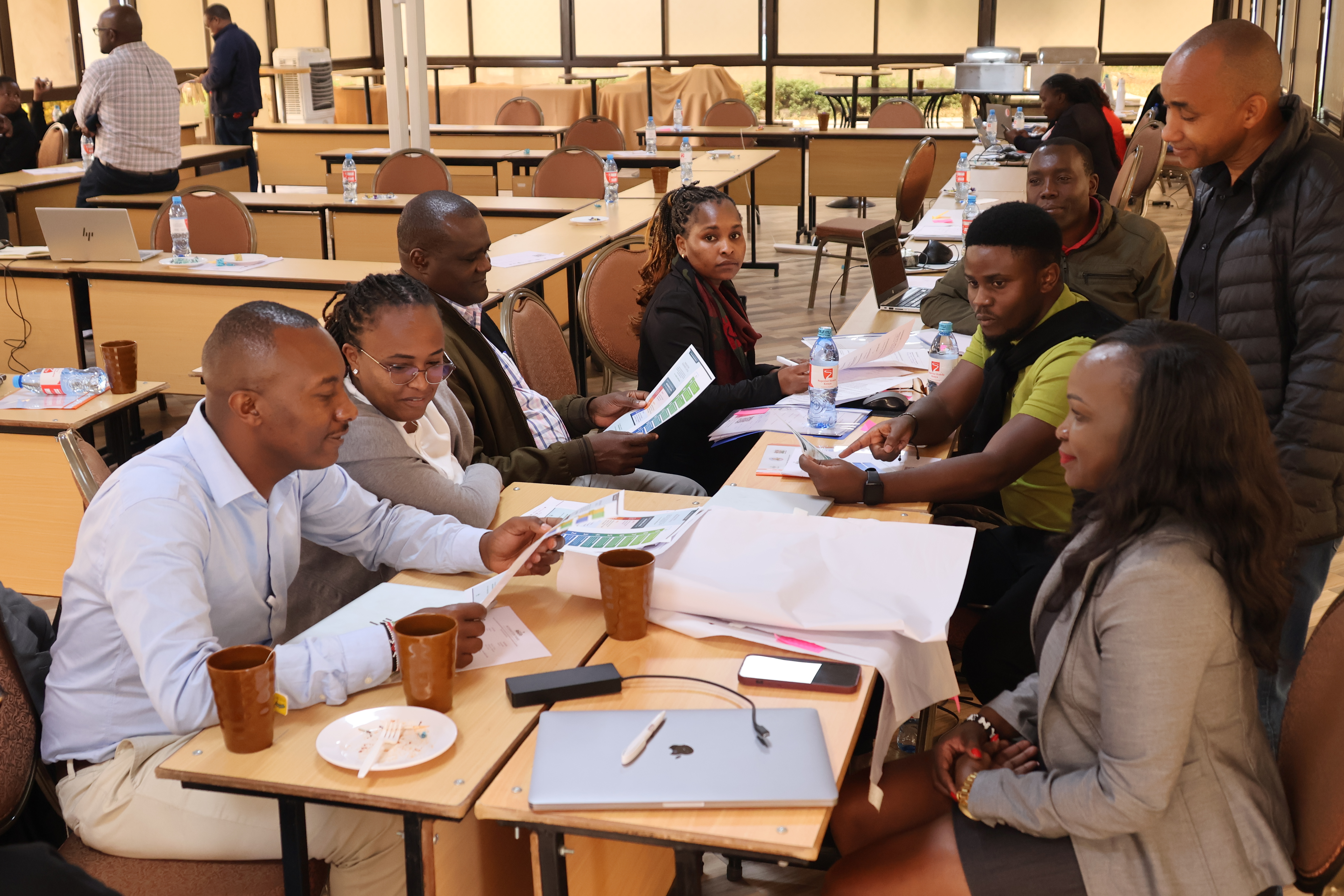 Stakeholder group discussion session of the RVF decision support tool (photo credit: ILRI/Geoffrey Njenga)