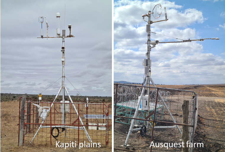 Two Eddy Towers in Kenya