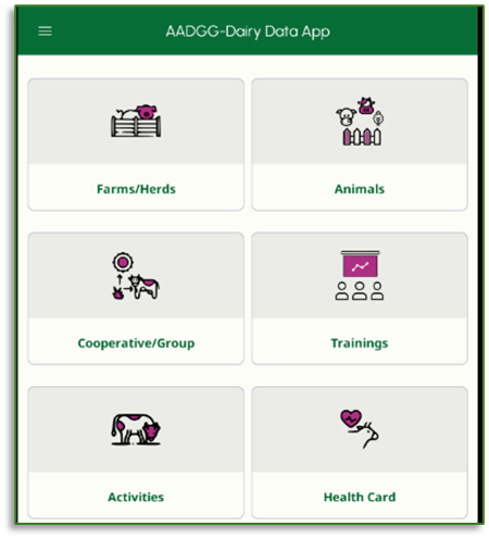 AADGG dairy data app