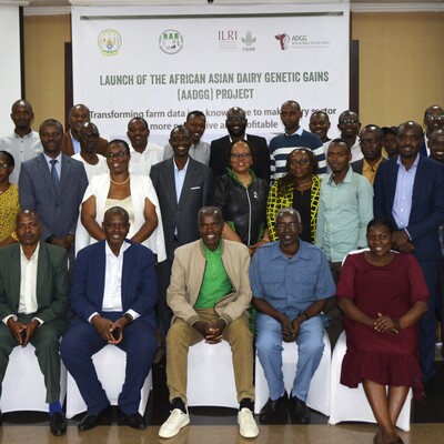 Attendees of the AADGG launch event in Kigali, Rwanda (photo: Fenja Tramsen/ ILRI).