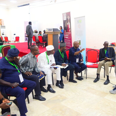 A breakout session at the ILRI-NiMet workshop in Abuja