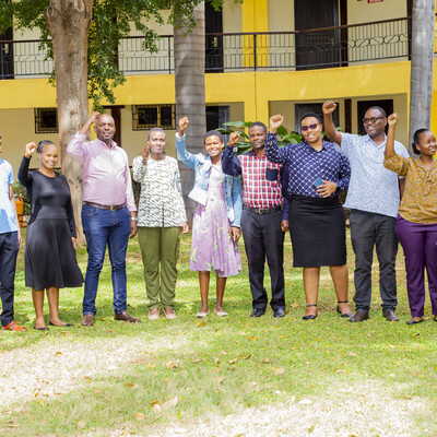 Trainees at the G-FEAST workshop held in May 2024 at St Gaspar Hotel, Dodoma, Tanzania (photo credit: ILRI/Ramadhani Mbaruku).