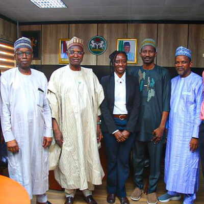 N-LMP team with the Nigerian Minister of Livestock Development N-LMP team with the Nigerian Minister of Livestock Development