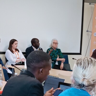 Panel Discussion during one of the Jameel Observatory session at the CGIAR Science week Panel Discussion during one of the Jameel Observatory session at the CGIAR Science week