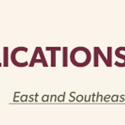 Publication updates from Southeast Asia Publication updates from Southeast Asia