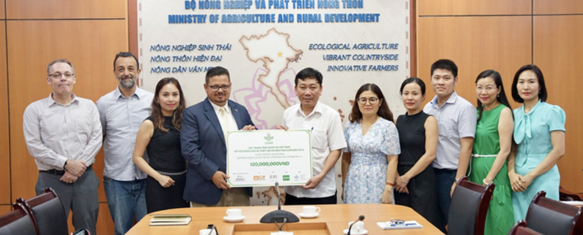 One CGIAR supports storm-affected people in Vietnam