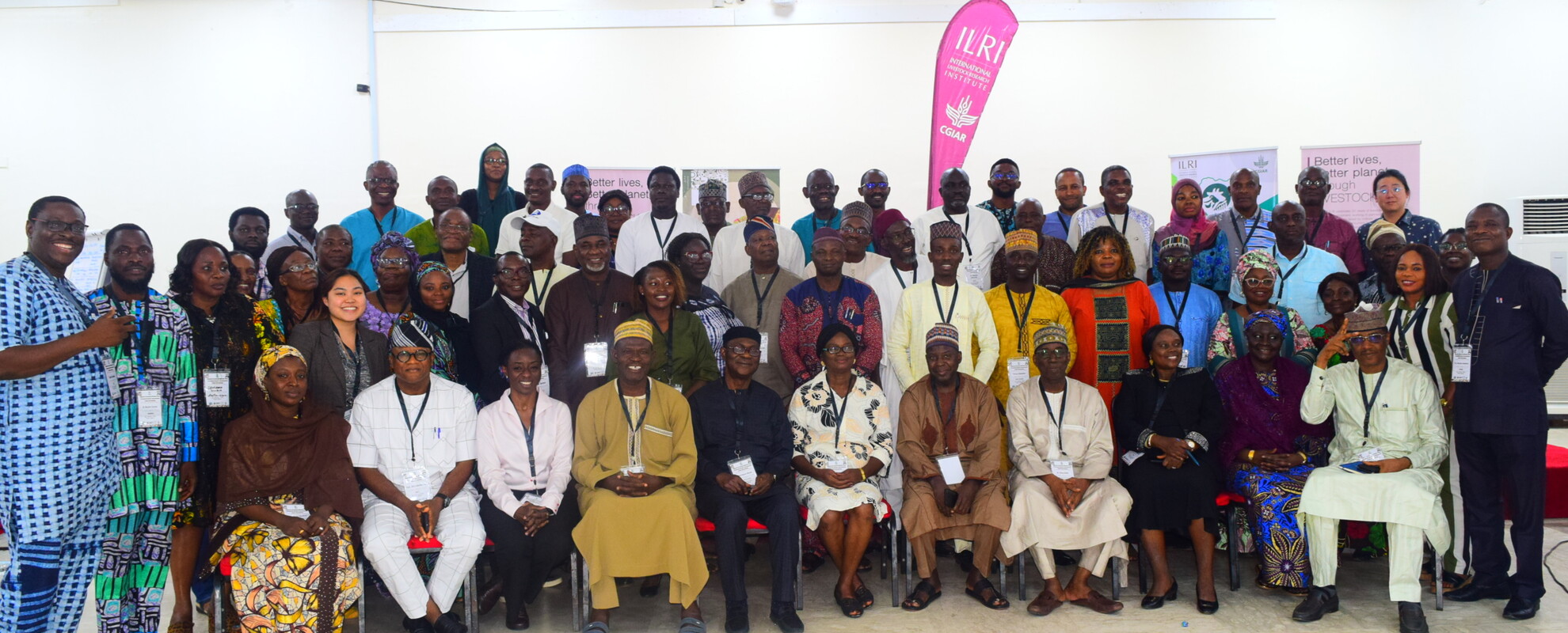 Group photograph of participants at the end of the LSA workshop