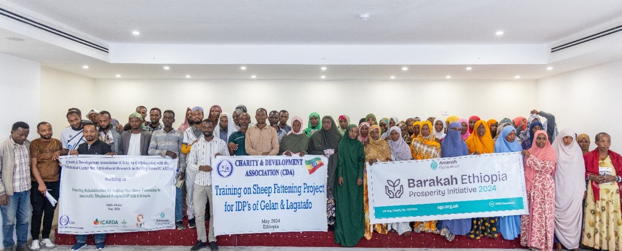 Training participants from Legetafo and Gelan IDP camps. Photo credit: Luche Media/Hanan 