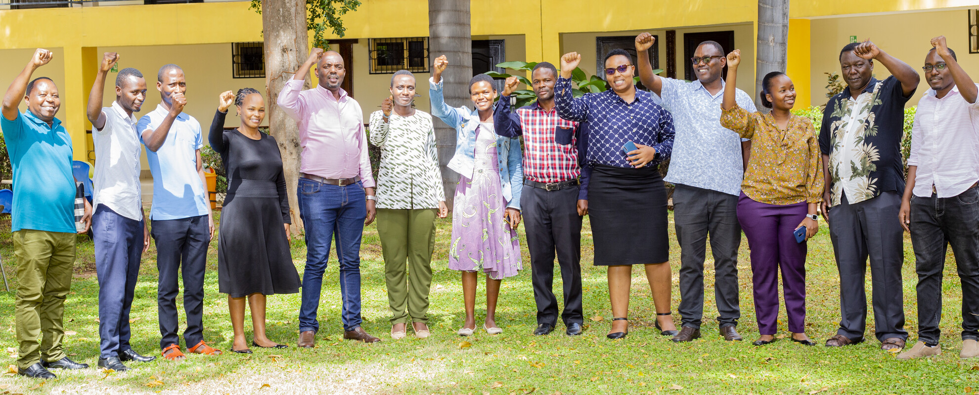 Trainees at the G-FEAST workshop held in May 2024 at St Gaspar Hotel, Dodoma, Tanzania (photo credit: ILRI/Ramadhani Mbaruku).