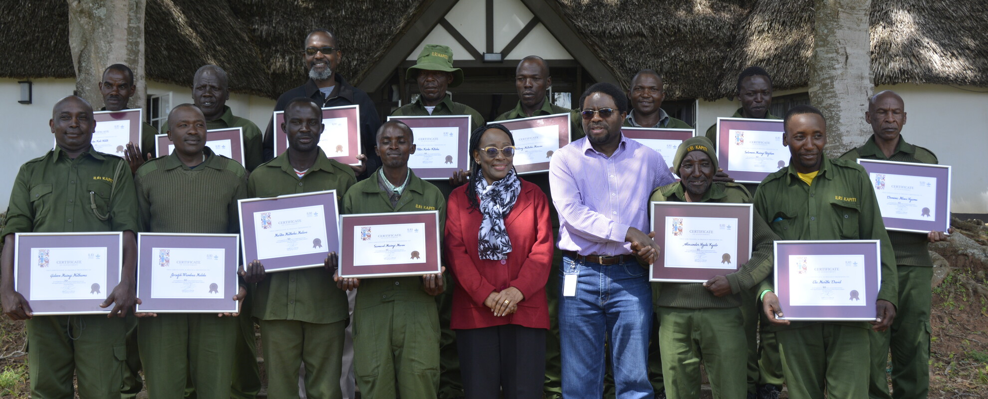 Long serving Kapiti staff awardees